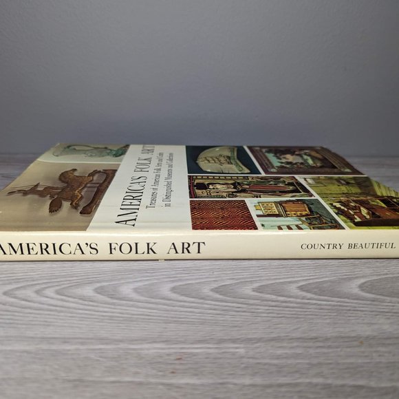 Vintage America's Folk Art Treasures of American Folk Arts & Crafts Book - Picture 3 of 6